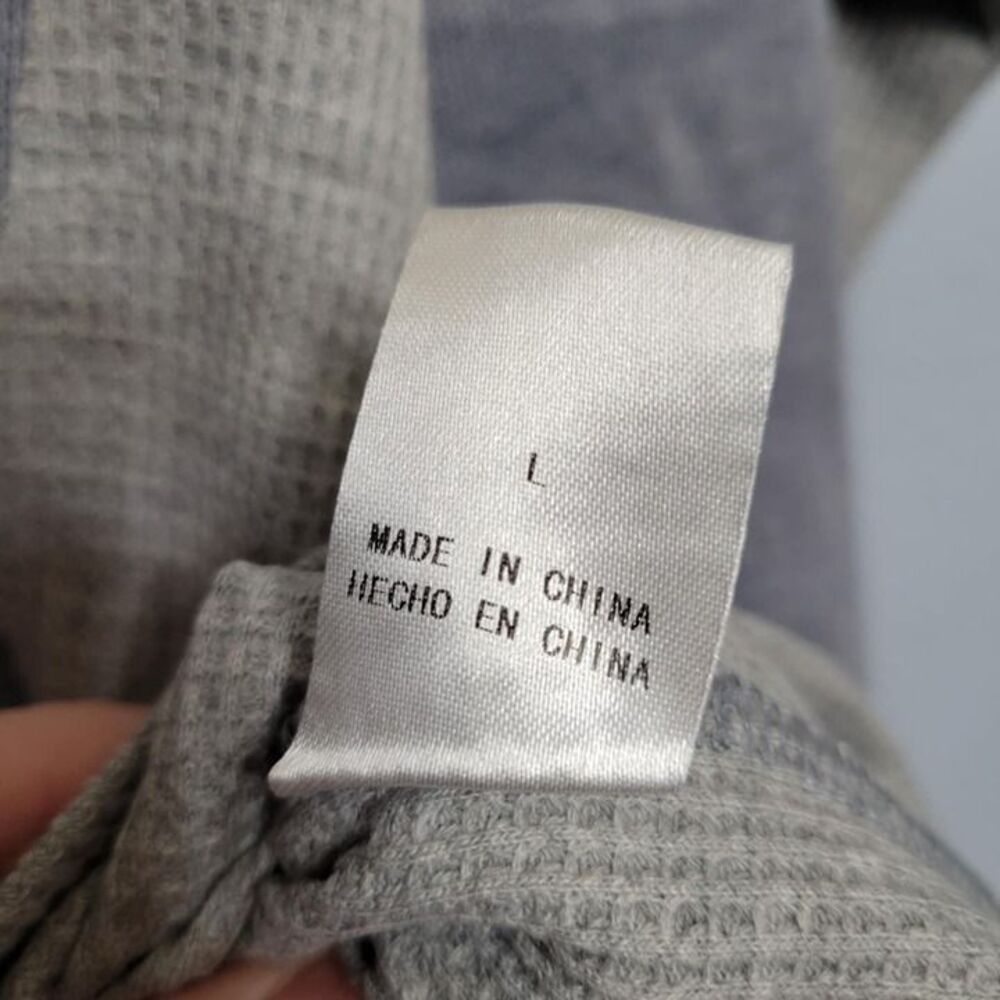 Andree By Unit Color Block Boxy Slouchy Waffle Kn… - image 4